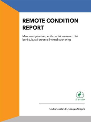 cover image of Remote condition report